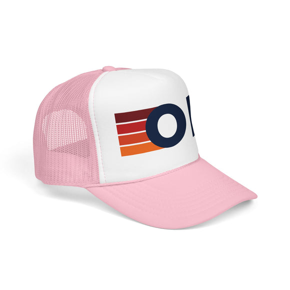 Oklahoma Trucker Hat - OK Abbr retro cap