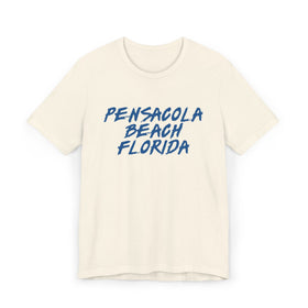 Pensacola Beach T-Shirt | 100% Cotton Retro Florida Tee - 0