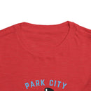 Park City, Utah Toddler Skiing Snowman Graphic Tee - Kids Park City T-Shirt-20