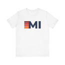 Michigan Retro Stripes T-Shirt | Michigan State Tee-3