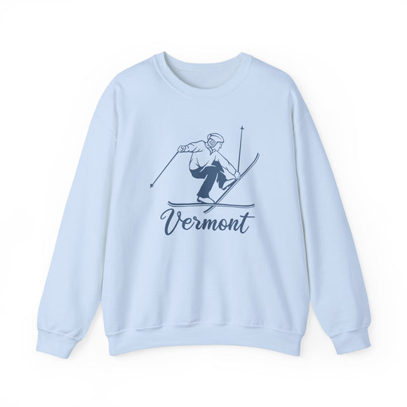 Vermont Sweatshirt - Vintage Skiing Graphic Crewneck