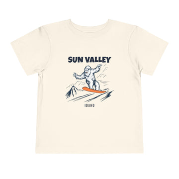 Sun Valley, Idaho Yeti Snowboard Toddler Tee