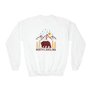 North Carolina Youth Sweatshirt - Unisex Kid's North Carolina Crewneck Sweatshirt-2