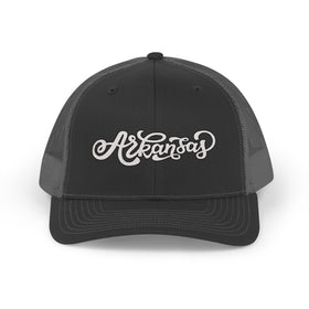 Arkansas Snapback Trucker Cap - Embroidered Arkansas Hat