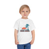 Santa Monica, California Toddler T-Shirt - Retro Palm Tree Toddler Santa Monica Shirt