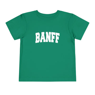 Banff, Canada Toddler Graphic Tee - Kids Banff Vacation T-Shirt
