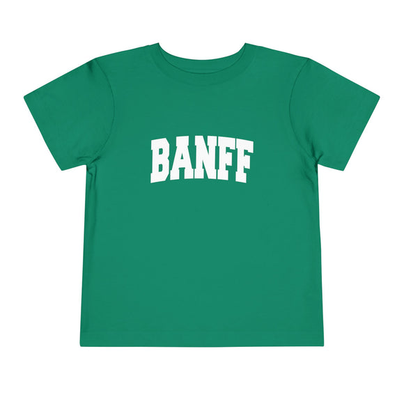 Banff, Canada Toddler Graphic Tee - Kids Banff Vacation T-Shirt