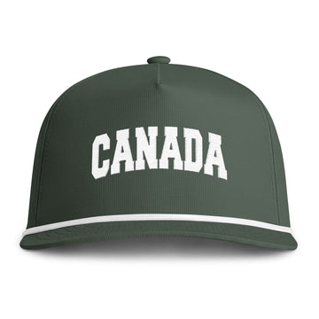 Buy moss Canada Embroidered Rope Hat - Vintage Sunwashed Rope Cap, Comfort Colors