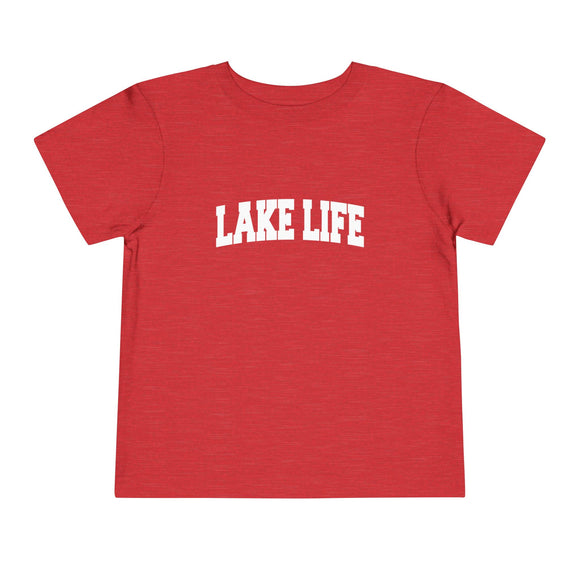 Lake Life Toddler Graphic Tee - Kids Lake Life Vacation T-Shirt