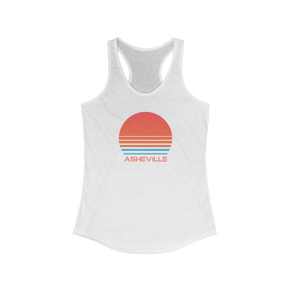 Asheville, North Carolina Women's Racerback Tank Top