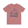 Colorado Graphic Tee - Mountain Illustration Colorado T Shirt