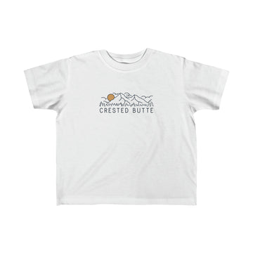 Buy white Crested Butte, Colorado Toddler T-Shirt - Toddler Crested Butte Shirt
