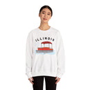Illinois Sweatshirt - Pontoon Boat Sweatshirt-8