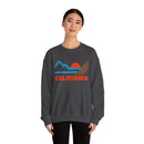 California Sweatshirt - Mountain California Crewneck Sweatshirt-17