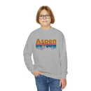 Aspen, Colorado Youth Sweatshirt - Unisex Kid's Aspen Crewneck Sweatshirt-19