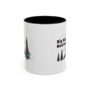 Big Sky, Montana Retro Snow Skiing Mountain 11 oz Mug, Ski Lodge Decor Coffee Cup, Mountain Gondola  Lover Gift, Retro Skiing Mug-3