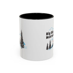 Buy black Big Sky, Montana Retro Snow Skiing Mountain 11 oz Mug, Ski Lodge Decor Coffee Cup, Mountain Gondola  Lover Gift, Retro Skiing Mug