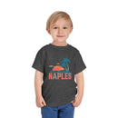 Naples, Florida Toddler T-Shirt - Retro Palm Tree Toddler Naples Shirt-6