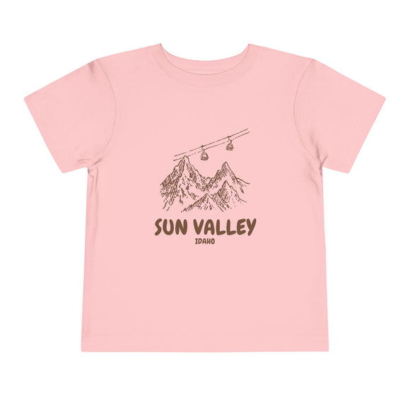 Sun Valley, Idaho Toddler T-Shirt — Vintage Gondola Ski Mountain Tee