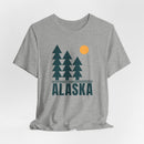 Alaska Retro Trees T Shirt | Vintage Forest Graphic Tee-17