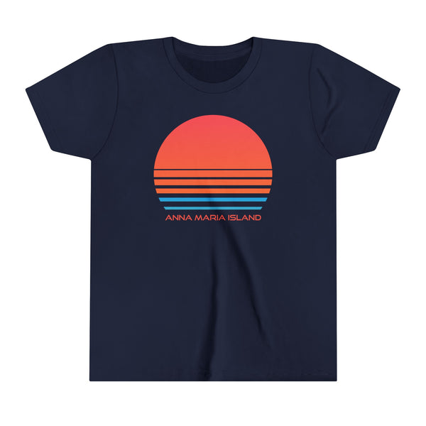 Anna Maria Island, Florida Youth Shirt - Retro 80s Anna Maria Island Kid's T-Shirt
