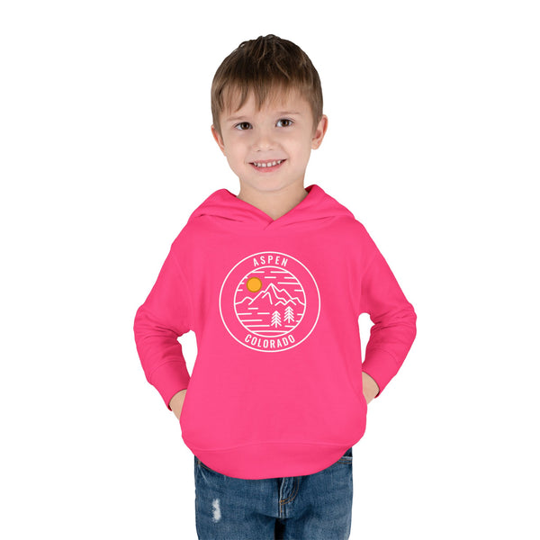 Aspen, Colorado Toddler Hoodie - Unisex Aspen Toddler Sweatshirt