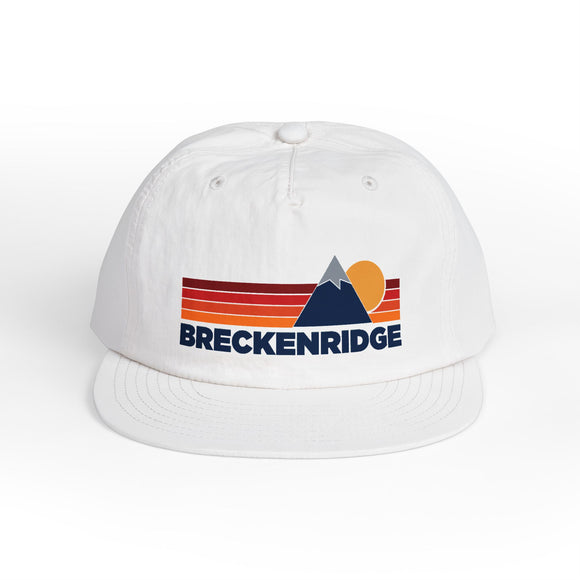 Breckenridge, Colorado Mountain Surf Cap | Retro Light Weight Cap