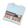 Ski Bum Graphic Tee, Comfort Colors Retro Unisex T shirt, Mountain Adventure Shirt