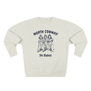 Premium North Conway, New Hampshire Ski Babes Sweatshirt-1