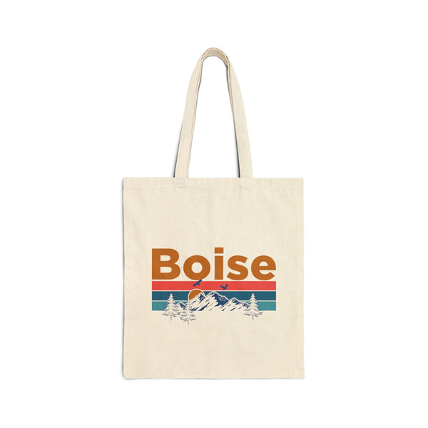 Boise, Idaho Tote Bag - Cotton Canvas Boise Bag