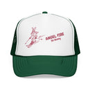 Angel Fire, New Mexico Ski Bunny Foam Trucker Hat-5