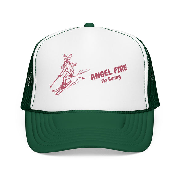 Angel Fire, New Mexico Ski Bunny Foam Trucker Hat