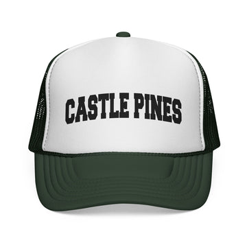 Buy dark-green Castle Pine, Colorado Collegiate Style Trucker Hat