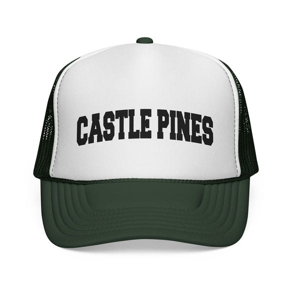 Castle Pine, Colorado Collegiate Style Trucker Hat