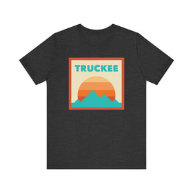 Retro Truckee, California T-Shirt, Mountain Sun Tee, Unisex Graphic Shirt, Vintage Truckee, California Top, Outdoor Adventure Clothing