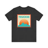 Retro Truckee, California T-Shirt, Mountain Sun Tee, Unisex Graphic Shirt, Vintage Truckee, California Top, Outdoor Adventure Clothing