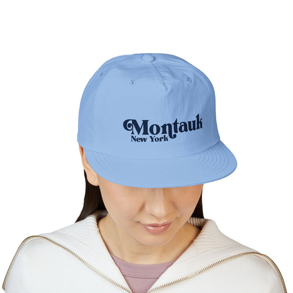 Montauk, New York Retro Surf Cap