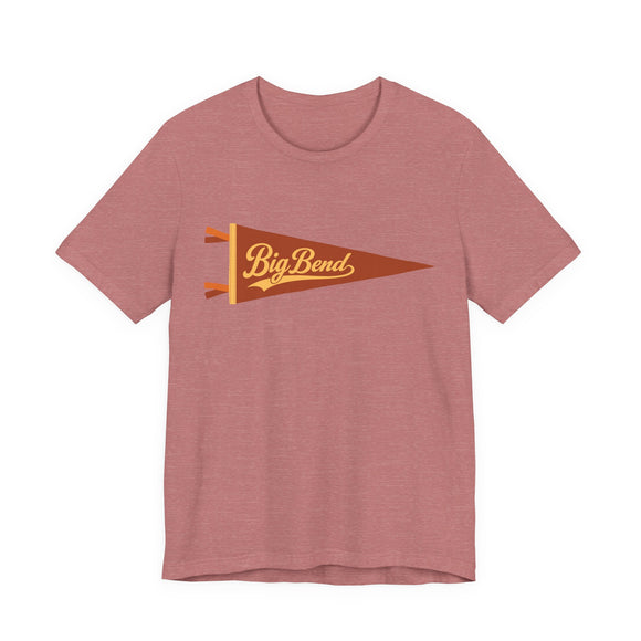 Big Bend National Park Pennant T-Shirt — Vintage Camp Flag Tee