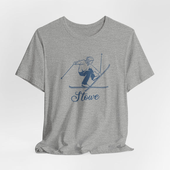 Stowe, Vermont T Shirt - Vintage Ski Graphic Tee