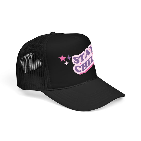 Stay Chill Trucker Hat Boho