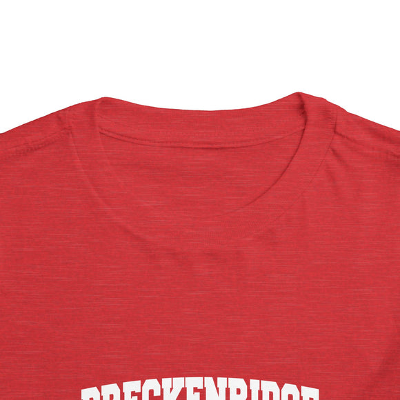 Breckenridge, Colorado Toddler Graphic Tee - Kids Breckenridge Vacation T-Shirt