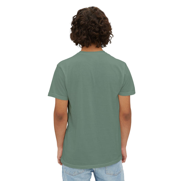 Montpelier, Vermont Pocket Tee Shirt, Garment-Dyed Shirt, Mountain Graphic Tee, Comfort Colors