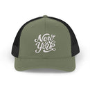 New York Snapback Trucker Cap - Embroidered New York Hat-5