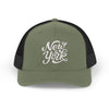 New York Snapback Trucker Cap - Embroidered New York Hat