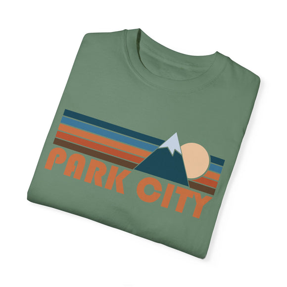 Park City, Utah Graphic Tee, Comfort Colors Retro Unisex Park City T shirt, Mountain Adventure Shirt