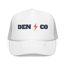 Denver, Colorado Retro Trucker Hat - Lightning Foam Cap-5