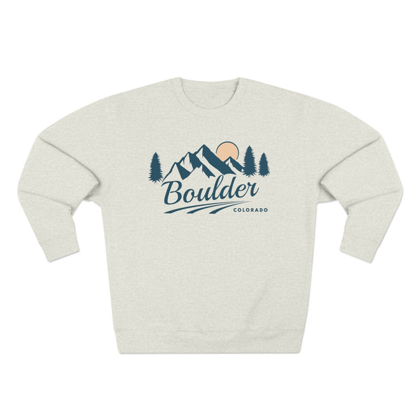 Premium Boulder, Colorado Sweatshirt - Unisex Sweatshirt