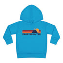 Crested Butte, Colorado Toddler Hoodie - Unisex Mountain Crested Butte Pullover Sweatshirt, Kids Hooded Jumper, Colorado Souvenir-3