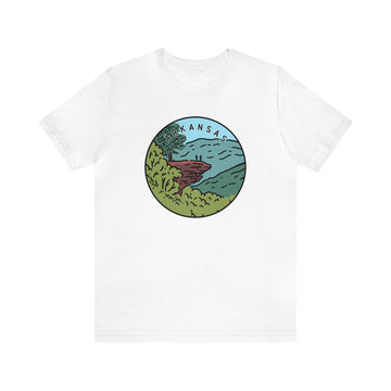 Buy white Arkansas T-Shirt - Unisex Arkansas Shirt