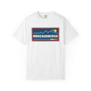 Breckenridge, Colorado Graphic Tee, Comfort Colors Retro Mountain Unisex Breckenridge T shirt-1